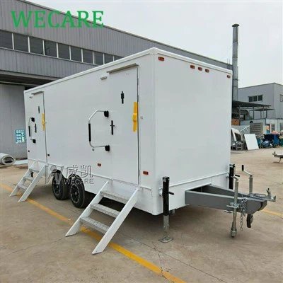 Flere boder Stor luksustoilet trailer